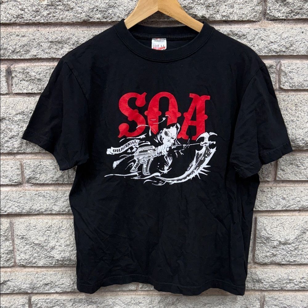 Vintage SOA Black Graphic T-Shirt